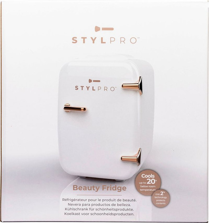 STYLPRO Four Litre Beauty Fridge Rose Gold, lodówka kosmetyczna 4L
