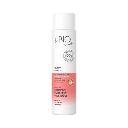 beBio Naturalny szampon do włosów cienkich dodający objętości 300 ml