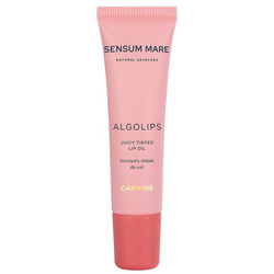 Sensum Mare ALGOLIPS Juicy Tinted  Lip Oil - Olejek do ust CARMIN