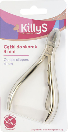 KillyS Cążki do skórek 24-karatowe złoto