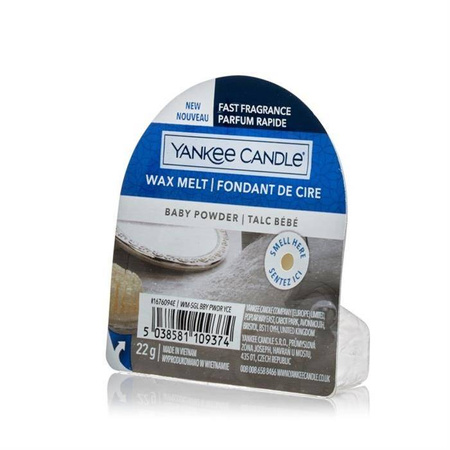 Yankee Candle - Wosk zapachowy Baby Powder