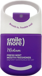 HISKIN SMILE MORE odświeżacz do ust - Medium fresh mint (fioletowy), 20 ml