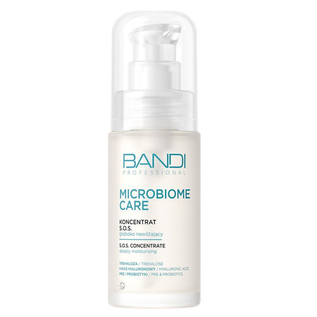 Bandi Microbiome care - Koncentrat S.O.S głęboko nawilżający 30 ml