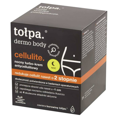 Tołpa Dermo Body Cellulite nocny turbo krem antycellulitowy 250  ml
