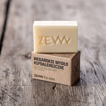 ZEW for MEN Wegańskie Mydło Hipoalergiczne 85 ml