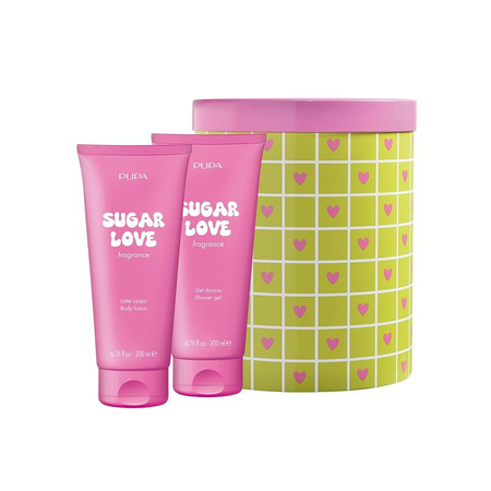 PUPA Milano Happy Box Zestaw Balsam do ciała + żel pod prysznic 001 Sugar Love