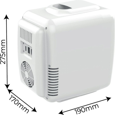 STYLPRO Four Litre Beauty Fridge Rose Gold, lodówka kosmetyczna 4L