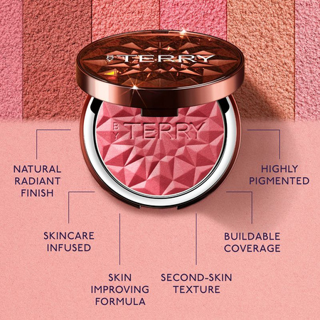 BY TERRY Pielęgnacyjny róż Tea To Tan Powder Blush N6 - Spicy Song, 7 g