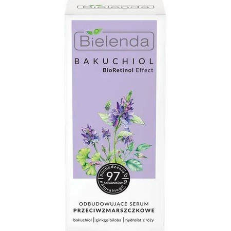 Bielenda Bakuchiol Bioretinol Effect Odbudowujące serum przeciwzmarszczkowe dzień/noc