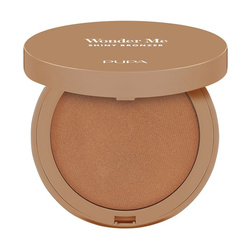 PUPA Milano Wonder Me Shiny Bronzer Rozświetlający wypiekany bronzer 003 Medium Neutral, 6 g