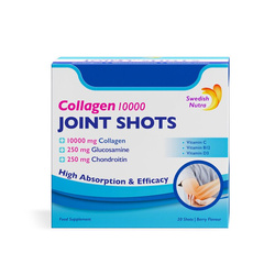 Swedish Nutra Collagen 10 000 mg Joint Shots Kolagen w shotach na stawy, 20 szt x 25 ml