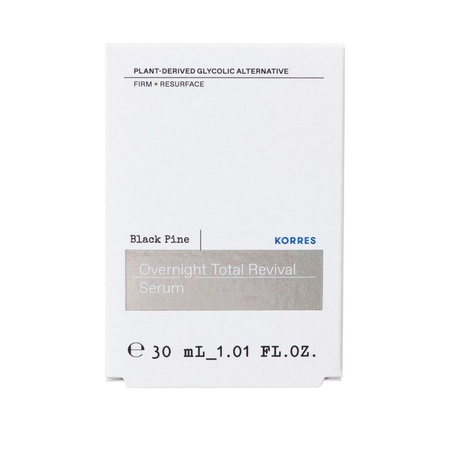 Korres Black Pine 4D BIO-SHAPELIFT Overnight Total Revival Serum
