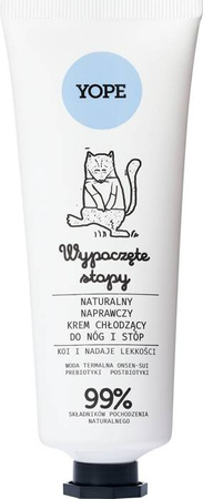 YOPE Foot Naturalny naprawczy krem chłodzący do nóg i stóp 75 ml