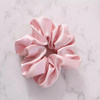SLAAP Jedwabna gumka do włosów scrunchie pudrowy róż