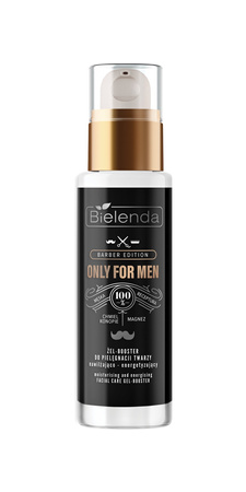 Bielenda ONLY FOR MEN - BARBER EDITION Żel-booster nawilżająco-energetyzujący 30 ml