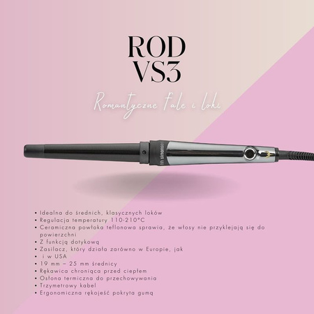 HH SIMONSEN Lokówka Rod Curling Iron VS3