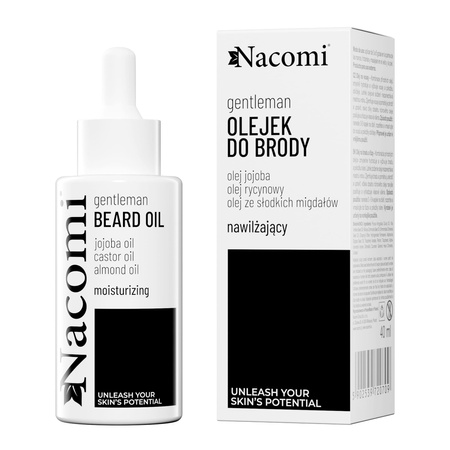 Nacomi Olejek do brody i zarostu 40 ml