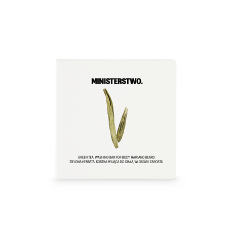 Zielona herbata - szampon w kostce