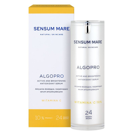 Sensum Mare Rozjaśniające serum antyoksydacyjne z 10% witaminą C 30 ml