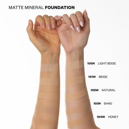 Paese Matujący podkład mineralny 102W Natural
