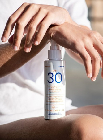 Korres YOGHURT emulsja ochronna do ciała i twarzy SPF30