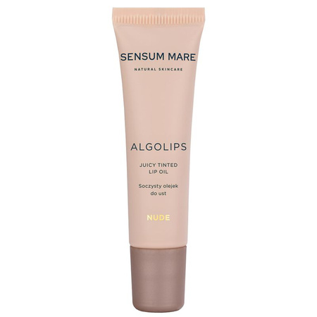 Sensum Mare ALGOLIPS Juicy Tinted Lip Oil - Olejek do ust NUDE