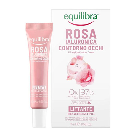 Rosa Lifting Eye Contour Cream różany liftingujący krem pod oczy z kwasem hialuronowym 15ml