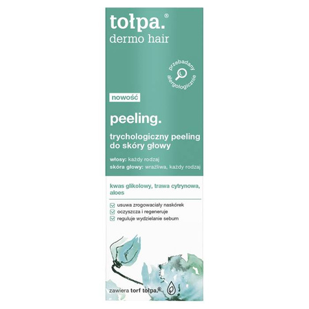 Tołpa Dermo Hair trychologiczny peeling do skóry głowy 100 ml 