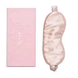 SLAAP Jedwabna opaska na oczy do spania szampański beż