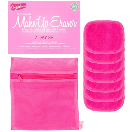 The Original MakeUp Eraser 7-Day Set Original Pink