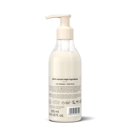 Resibo Reach Peach Naturalny żel do mycia twarzy, 250 ml