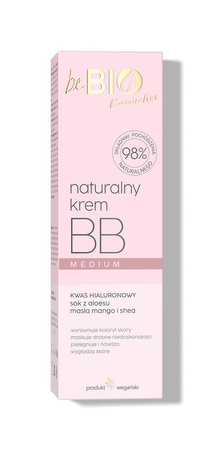 beBIO krem BB średni 30 ml