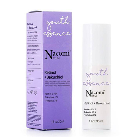 Nacomi Next Level Retinol 0,35% + Bakuchiol 1 % 30 ml