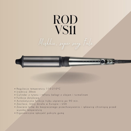 HH SIMONSEN Lokówka Rod Curling Iron VS11