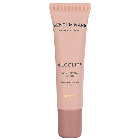 Sensum Mare ALGOLIPS Juicy Tinted  Lip Oil - Olejek do ust ROSE