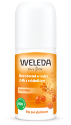 WELEDA Dezodorant w kulce 24 h z rokitnikiem, 50 ml