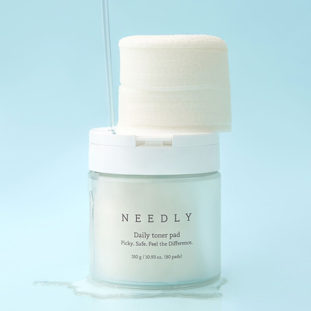 Needly Daily Toner Pad, codzienne płatki tonizujące, 80 szt.
