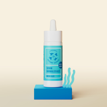 4 Szpaki Serum normalizujące Mech i Algi, 30 ml