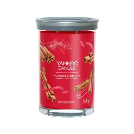 Yankee Candle Signature – Świeca Tumbler 2 knoty Sparkling Cinnamon
