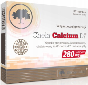 OLIMP LABS Chela-Calcium D3 30 kaps- blistry