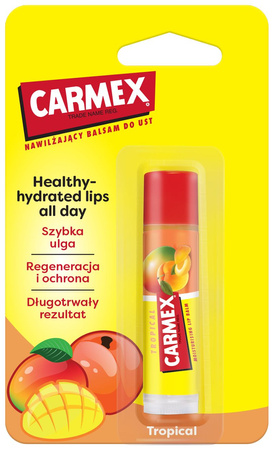 Carmex Tropical nawilżający balsam do ust w sztyfcie 4,25 g