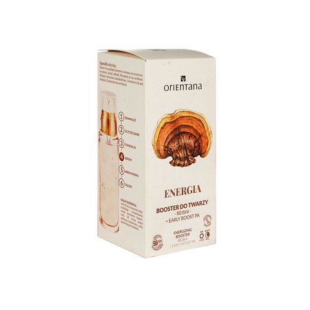 Orientana Booster Energetyzujący Reishi i czerwona alga 30 ml