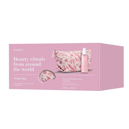 PUPA Milano Asian SPA Zapachowa mgiełka do ciała z kosmetyczką, 150 ml