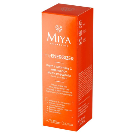 Miya myENERGIZER – Krem z witaminą C redukujący ślady zmęczenia, 40 ml