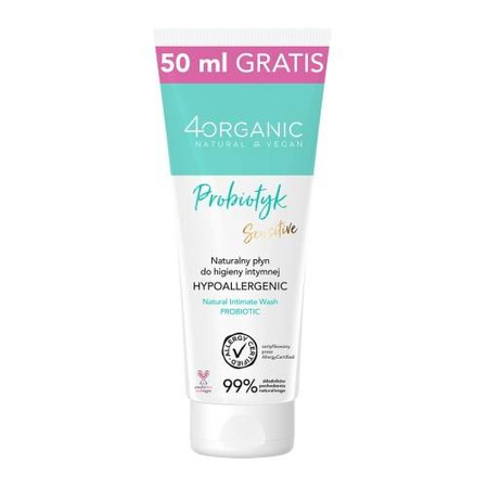 4organic płyn do higieny intymnej Probiotyk 200 + 50ml