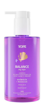 YOPE Szampon do przetłuszczającej się  skóry głowy 300 ml