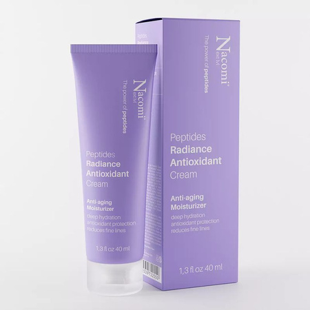 Nacomi Next Level Krem antyoksydacyjny z peptydami, 40 ml