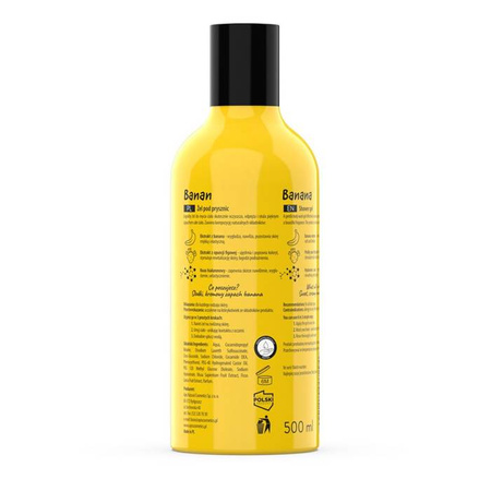 Apis Fruit Shot Bananowy żel pod prysznic 500 ml