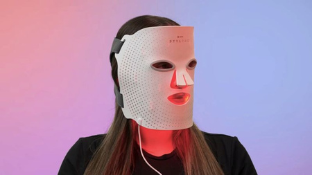 STYLPRO Wavelength LED Face Mask, maska LED do pielęgnacji skóry twarzy