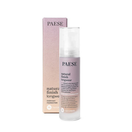 Paese Długotrwały podkład o naturalnym wykończeniu Nanorevit Natural Finish Longwear Everyday Foundation - 03 Sand